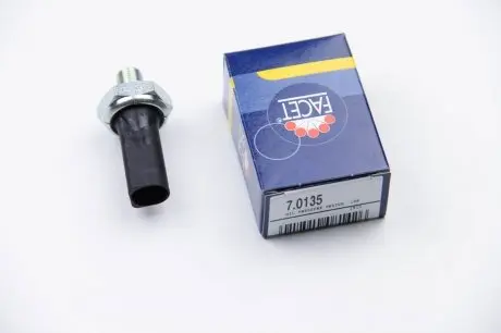 70135 Датчик давления масла (1,2-1,6bar/ 1 конт./чёрный) VW T4/Golf IV/Audi A4/A6 1.6-5.0 95-10 FACET 7.0135 FACET подбор по vin на Brocar