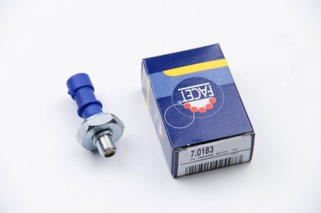 70183 Датчик давления масла (0,4bar/1 конт./голубой) Opel Combo/Honda Civic 1.4-3.5 85- (M10x1) FACET 7.0183 FACET подбор по vin на Brocar
