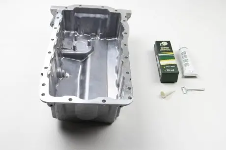 SP9608 Масляный поддон Caddy 1.9TDI/2.0SDI 04- (дв. BDJ,BST,BJB) без отв. для датчика уровня масла BGA SP9608 BGA подбор по vin на Brocar