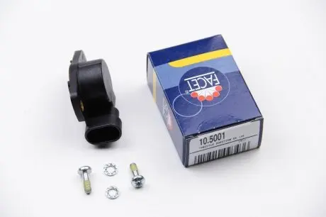 105001 Датчик дросельної заслінки Kangoo/Clio 1.2 97-/Berlingo 1.4/1.8 96-11/Doblo 1.6D 10- FACET 10.5001 FACET підбір по vin на Brocar