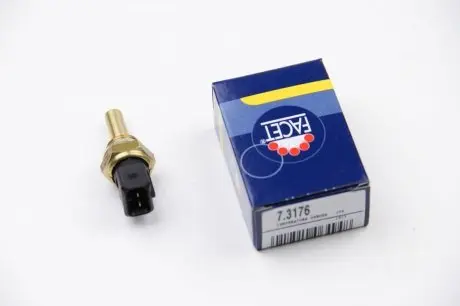 73176 Датчик температуры (чёрный/ биполярный) BMW 3(E36)/5(E34)/7(E32) 1.8-5.6 86-01 FACET 7.3176 FACET подбор по vin на Brocar