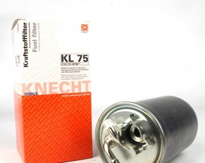 KL75 Фильтр топливный VW T4 1.9-2.5TDI MAHLE / KNECHT подбор по vin на Brocar