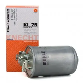 KL75 Фільтр паливний VW T4 1.9-2.5TDI MAHLE / KNECHT підбір по vin на Brocar