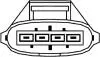 6PA009166501 Лямбда-зонд Astra G/H/Corsa/Meriva/Omega B/Vectra B/C/ 1.2-3.2 99- HELLA 6PA009166-501 HELLA підбір по vin на Brocar