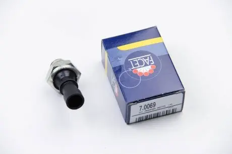 70069 Датчик давления масла (0,5bar/1 конт./чёрный) LANOS/ASTRA F/G 1.2-3.2 84- FACET 7.0069 FACET подбор по vin на Brocar