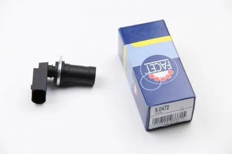 90472 Датчик коленвала BMW 3(E46)/5(E60/7(E38)/X5(E53) 1.6-4.4 92-10 (3 конт.) FACET 9.0472 FACET подбор по vin на Brocar
