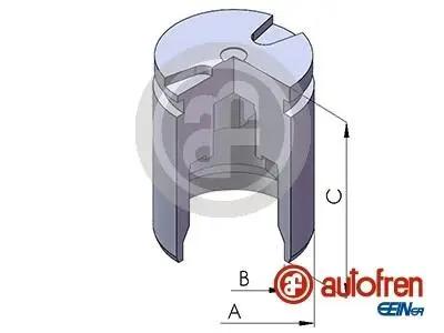 D025340 Поршенек суппорта Colt/Galant/Lancer/Corolla 84-03 30,13*45mm AUTOFREN SEINSA D025340 AUTOFREN подбор по vin на Brocar