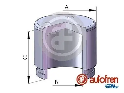 D025349 Поршенек суппорта перд Lexus RX/Primera/Avensis 90-12 63*47,5 AUTOFREN SEINSA D025349 AUTOFREN подбор по vin на Brocar