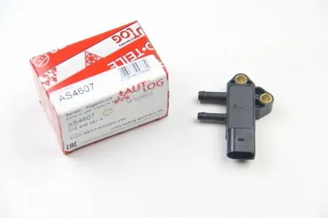 AS4607 Датчик давления выхлопных газов(3 конт) FABIA/Audi A4, A6 1.4D-5.0D 01- AUTLOG AS4607 AUTLOG подбор по vin на Brocar