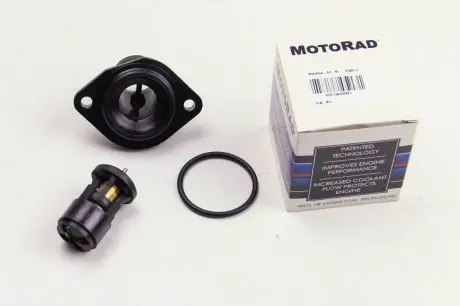38587 Термостат Golf III/IV/Bora/Caddy/Polo 1.4-1.6i 91- (87 C) (с фланцем) MOTORAD 385-87 MOTORAD подбор по vin на Brocar