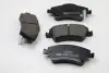 Тормозные колодки перед. Toyota Auris 07-12 (bosch) (136,7x57,9x19,2) FERODO FDB4046
