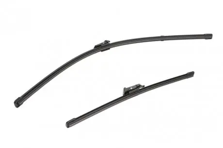 DF041 Щетка дворн. К-кт (65+35см) Push Button 19mm бескаркас Fiat/Nissan 12- DENSO DF-041 DENSO подбор по vin на Brocar