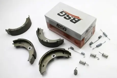 BSG60205005 Колодки ручного тормоза Sprinter/LT 96-06 (спарка)(с пружинками) BSG BSG 60-205-005 BSG подбор по vin на Brocar