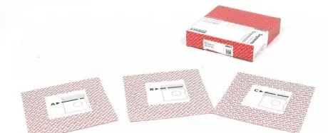03924N0 Кільця поршневі Peugeot Partner 1.9D (83.00mm/STD) (2-2-3) MAHLE / KNECHT підбір по vin на Brocar