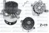 A249 Водяной насос Caddy III/T5/Octavia/Fabia/Golf V/Passat 1.4/1.9TDI/2.0SDI DOLZ A249 DOLZ підбір по vin на Brocar