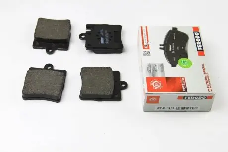 FDB1322 Тормозные колодки зад. MB C/E-класс (W202/210) (ATE)/(W211) 4Matic FERODO FDB1322 FERODO подбор по vin на Brocar