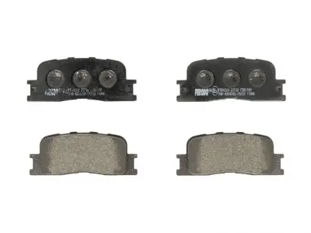 FDB1909 Колодки тормозные задние Toyota Camry 01-06 (akebono) (93x38x16) FERODO FDB1909 FERODO подбор по vin на Brocar