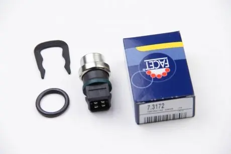 73172 Датчик температури (4 конт./чорний) VW T4/Golf III 1.9D/2.4D 89-04 FACET 7.3172 FACET підбір по vin на Brocar