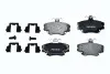 30094 Гальмівні колодки перед. Logan 05-/Megane 96-03/Clio 91-05/R21(L48*) ASAM 30094 ASAM підбір по vin на Brocar