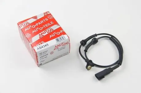 AS4345 Датчик ABS Ford TOURNEO CONNECT, TRANSIT CONNECT 02- задний Л/Пр AUTLOG AS4345 AUTLOG подбор по vin на Brocar