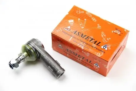 17VW1230 Наконечник тяги рульової (R) VW Caddy II 1.4-1.9 95-04/Golf II/III 83-99/Passat 88-97 ASMETAL підбір по vin на Brocar