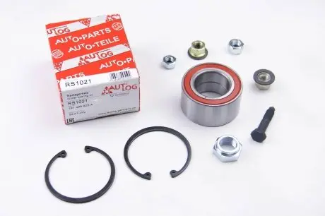 RS1021 Підшипник маточини перед. Caddy II/Golf II/Golf III/Passat B3/B4 AUTLOG підбір по vin на Brocar