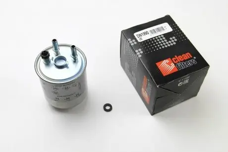 DN1990 Фільтр паливний Kangoo 1.5 dCi 10.07 - (+датч.води нижн) CLEAN FILTERS DN1990 CLEAN FILTERS підбір по vin на Brocar