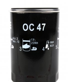 OC47OF Фільтр масляний VW Caddy II 1.6 (без упаковки) MAHLE / KNECHT підбір по vin на Brocar