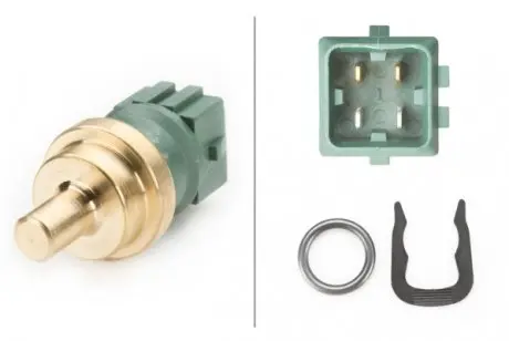 6PT009107541 Датчик температуры (синий) VW T5/Golf IV 1.0-2.8 94-15 HELLA 6PT009107-541 HELLA подбор по vin на Brocar