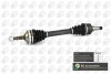 DS6714LA Полуось Peugeot 206 1.1-1.6 98-09 (21/22) 612mm (+ABS 48z) Л. BGA DS6714LA BGA підбір по vin на Brocar