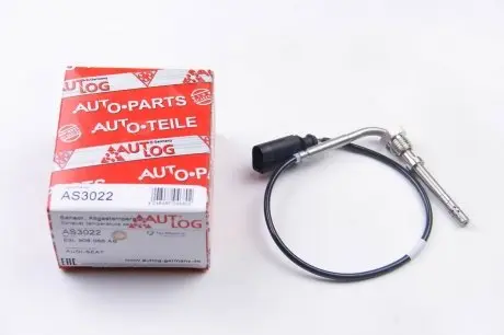 AS3022 Датчик температуры ОГ AUDI A6 2.0D 04- (перед катализатором) AUTLOG AS3022 AUTLOG подбор по vin на Brocar