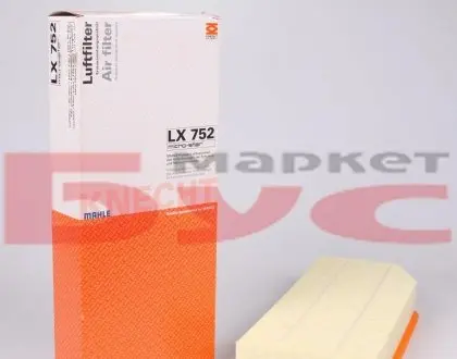 LX752 Фильтр воздушный MB (W210/220) 3.2CDI MAHLE / KNECHT подбор по vin на Brocar