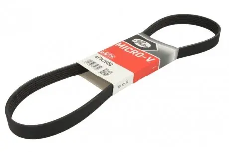 6PK1000 Ремінь генератора MB OM601/602 (-PS) GATES підбір по vin на Brocar