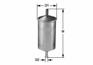 MBNA968 Фільтр паливний Volvo S40 95-04 / S60 01-10 (бензин) CLEAN FILTERS MBNA968 CLEAN FILTERS підбір по vin на Brocar