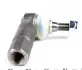 17AU1201 Наконечник тяги рульової (L) VW Caddy 03- ASMETAL підбір по vin на Brocar