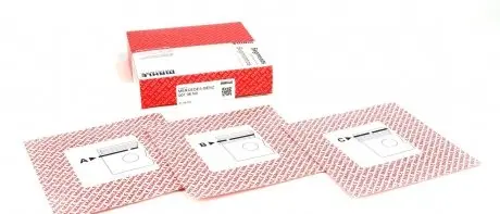 00136N0 Кольца поршневые MB Sprinter 2.2/2.7CDI (88.00mm/STD) (2.5-2-3) MAHLE / KNECHT подбор по vin на Brocar