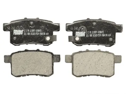FDB4198 Колодки тормозные задние Honda Accord VIII 08- (nissin) FERODO FDB4198 FERODO подбор по vin на Brocar