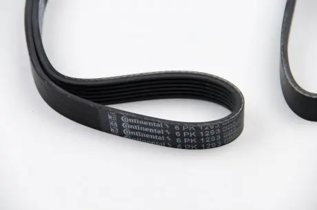 6PK1293 Ремень генератора Audi 100/A6 2.3 90-97/Seat Toledo 2.3 V5 98-00 CONTITECH підбір по vin на Brocar