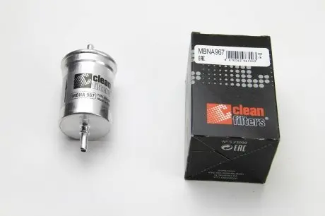 MBNA967 Фильтр топливный Berlingo/Partner (бензин) 96&gt;08 CLEAN FILTERS MBNA967 CLEAN FILTERS підбір по vin на Brocar
