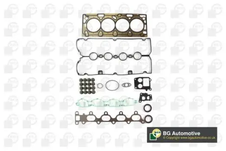HK9784 Комплект прокладок Astra/Meriva/Zafira 1.6i 04-10 (верхний) BGA HK9784 BGA подбор по vin на Brocar