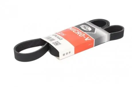 6PK1463 Ремінь генератора Ford Connect (-AC)/Opel Combo 1.2/1.4i -01 GATES підбір по vin на Brocar