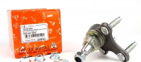 10VW1605 Опора шаровая (передняя/R) Audi A3 06-/VW Golf IV 05- ASMETAL подбор по vin на Brocar