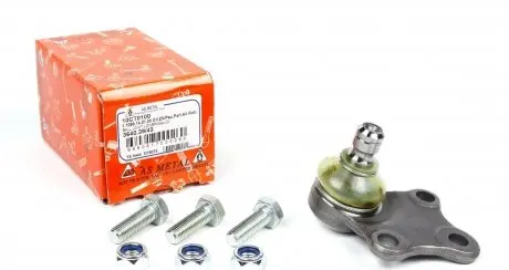 10CT0100 Опора шаровая (передняя/снизу) Citroen Berlingo/Peugeot Partner 96- (d=16mm) ASMETAL подбор по vin на Brocar