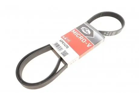6PK1470 Пасок поліклиновий 6PK1468/1470 GATES підбір по vin на Brocar
