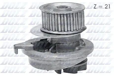 O118 Водяной насос Combo/Ascona/Astra F/Vectra A 1.6/1.7D -98 DOLZ O118 DOLZ подбор по vin на Brocar