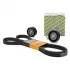 6PK1900 Ремінь генератора VW T4 2.0i 91-03/Opel Vectra 2.2 98-05/Toyota Avensis 1.6/1.8 00-03 CONTITECH підбір по vin на Brocar