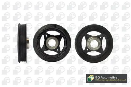 DP6300 Шкив коленвала Nissan Qashaqi/X-Trail 2.0i 07- (MR20DE) BGA DP6300 BGA підбір по vin на Brocar