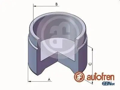 D025587 Поршенек суппорта Rio/323 85-05 51*44,75mm AUTOFREN SEINSA D025587 AUTOFREN подбор по vin на Brocar