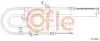 Трос ручного тормоза  зад. Colt 04- Пр. (1560/1345) COFLE 17.2123