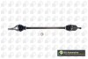 Полуось Astra/Zafira 1.4/1.6i 04-13 (33/22) 950mm Пр. BGA DS9515R